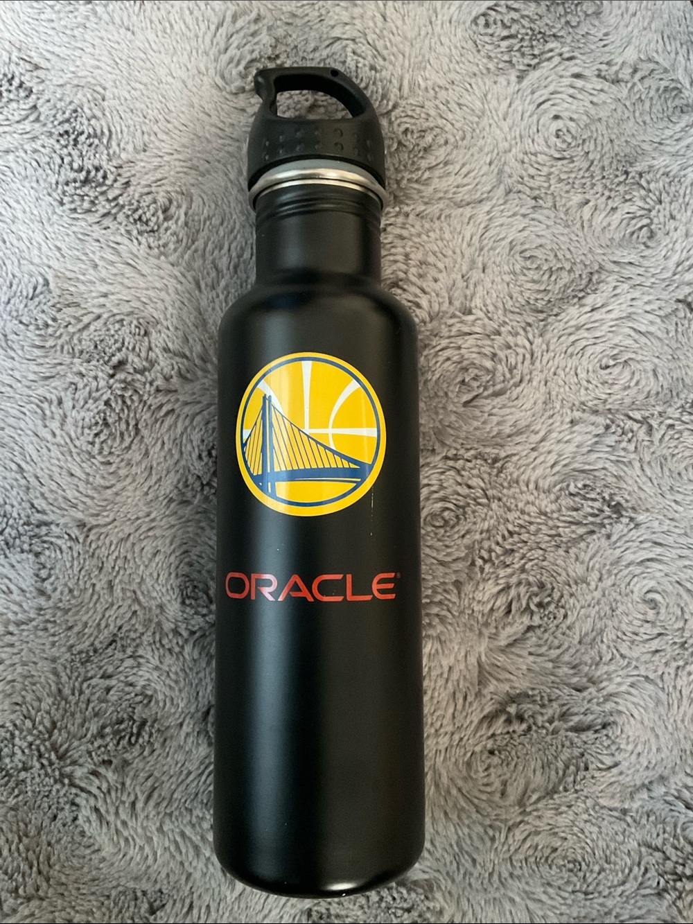 Oracle Black Insulated Water Bottle